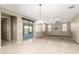 Dining area with carpet flooring, sliding door, and chandelier at 5720 S Wildrose --, Mesa, AZ 85212