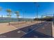 Well-lit pickleball courts with surrounding fencing at 5720 S Wildrose --, Mesa, AZ 85212