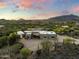 Aerial view of a single-story home with a pool and desert landscaping at 5730 E Cielo N Run, Cave Creek, AZ 85331