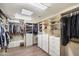 Large walk-in closet with ample shelving and hanging space at 5730 E Cielo N Run, Cave Creek, AZ 85331