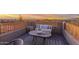 Rooftop deck with seating area and mountain views at 6013 E Lost Dutchman Blvd, Apache Junction, AZ 85119