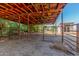 Rustic barn with metal fencing and covered stalls at 6319 N Mockingbird Ln, Paradise Valley, AZ 85253