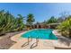 Relaxing kidney shaped pool in the sunny backyard at 6319 N Mockingbird Ln, Paradise Valley, AZ 85253