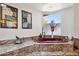 Relaxing bathroom with a burgundy soaking tub and large window at 9020 N Flying Butte --, Fountain Hills, AZ 85268