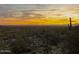 Desert landscape with sunset view at 9020 N Flying Butte --, Fountain Hills, AZ 85268