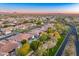 Home with backyard and pool, aerial view at 9690 N 117Th Way, Scottsdale, AZ 85259