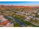 Aerial view of a luxury community with stunning mountain views at 9690 N 117Th Way, Scottsdale, AZ 85259