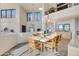 Bright dining room with high ceilings and a stunning view at 10040 E Happy Valley Rd # 1047, Scottsdale, AZ 85255