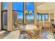 Kitchen features a round table with mountain views at 10040 E Happy Valley Rd # 1047, Scottsdale, AZ 85255