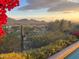 Scenic view of the desert landscape with mountains in the background at 10040 E Happy Valley Rd # 1047, Scottsdale, AZ 85255