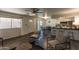 Living room with hardwood floors and open concept design at 1069 N 84Th Pl, Scottsdale, AZ 85257