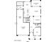 First floor plan showing kitchen, dining, and great room at 14428 W Faye Way, Surprise, AZ 85387