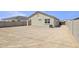 Empty lot with block wall and potential for a garden at 1615 S 239Th Dr, Buckeye, AZ 85326