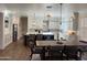 Gourmet kitchen featuring island and stainless steel appliances at 2976 E Cullumber St, Gilbert, AZ 85234