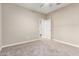 Spacious bedroom featuring neutral walls and carpeted floors at 3583 N Brooklyn Dr, Buckeye, AZ 85396