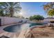 Refreshing kidney shaped pool, perfect for relaxation at 4135 E Hale Cir, Mesa, AZ 85205