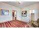 Bright bedroom with access to a bathroom and walk-in closet at 44192 W Canyon Creek Dr, Maricopa, AZ 85139
