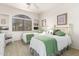 Guest bedroom with twin beds and a cozy atmosphere at 5450 E Mclellan Rd # 234, Mesa, AZ 85205