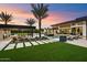 Modern home with a large pool and expansive backyard with mountain views at 5823 N Invergordon Rd, Paradise Valley, AZ 85253