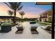 Luxury pool with lounge chairs, offering scenic mountain views at 5823 N Invergordon Rd, Paradise Valley, AZ 85253