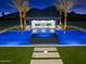 Stunning pool and spa with water features and a relaxing atmosphere at 5823 N Invergordon Rd, Paradise Valley, AZ 85253
