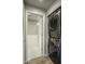 Modern laundry room with stackable washer and dryer at 706 E Washington St # 202, Phoenix, AZ 85034