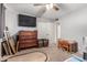 Bedroom with wooden dresser and desk at 1018 W Ivanhoe St, Chandler, AZ 85224