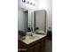 Bathroom with vanity, sink, and mirrored medicine cabinet at 11042 N 28Th Dr # 136, Phoenix, AZ 85029