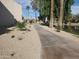 A paved pathway winds through a lush, tree-lined community at 11042 N 28Th Dr # 136, Phoenix, AZ 85029