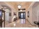 Grand entry with high ceilings and tile floors at 12887 N 135 St, Scottsdale, AZ 85259