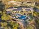 Luxury estate with solar panels and expansive pool at 12950 N 119Th St, Scottsdale, AZ 85259