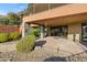 Relax on this covered patio adjacent to the pool and backyard at 12950 N 119Th St, Scottsdale, AZ 85259