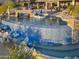 Stunning pool with waterfall feature and spa at 12950 N 119Th St, Scottsdale, AZ 85259