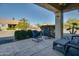 Spacious patio perfect for outdoor seating and relaxation at 16148 W Sentinel Dr, Sun City West, AZ 85375