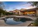 Luxury backyard with a pool and patio, perfect for entertaining at 17708 N 92Nd St, Scottsdale, AZ 85255