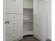 Spacious closet with built-in shelves and drawers at 18815 N 34Th Ave # 4, Phoenix, AZ 85027