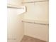 Spacious closet with double hanging rods and shelving at 2105 E Kerry Ln, Phoenix, AZ 85024