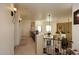 Upstairs hallway with high ceilings and wrought iron railing at 2105 E Kerry Ln, Phoenix, AZ 85024