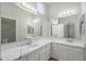 Bathroom boasts double vanity with quartz countertop at 2250 E Deer Valley Rd # 48, Phoenix, AZ 85024