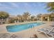 Inviting community pool with plenty of lounge chairs at 2250 E Deer Valley Rd # 48, Phoenix, AZ 85024