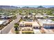 Aerial view of house and surrounding neighborhood at 3357 E Gold Dust Ave, Phoenix, AZ 85028