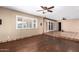 Spacious Gathering room with hardwood floors and access to a patio at 3357 E Gold Dust Ave, Phoenix, AZ 85028