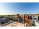 Spacious rooftop deck with city views and seating at 3427 E Lance Ln, Phoenix, AZ 85018