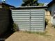 Metal storage shed in the backyard at 4415 W Palo Verde Ave, Glendale, AZ 85302