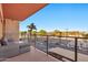 Spacious balcony with seating and city views at 4750 N Central Ave # A3, Phoenix, AZ 85012