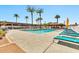 Relaxing pool area with plenty of lounge chairs at 4750 N Central Ave # A3, Phoenix, AZ 85012