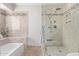 Bathroom with a large shower and soaking tub at 4963 E Hobart St, Mesa, AZ 85205