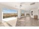 Spacious living area with tile floors and expansive views at 51008 N 295Th Ave, Wickenburg, AZ 85390