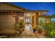 Inviting entryway with stone accents and double doors at 5133 W Monte Cristo Ave, Glendale, AZ 85306