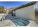 Community hot tub with ample seating at 6151 E Harvard St, Scottsdale, AZ 85257